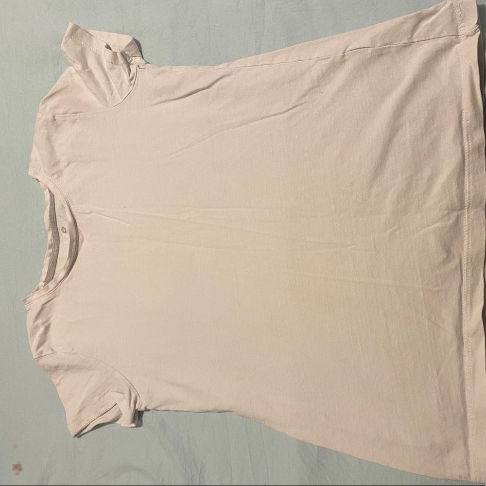 Girls plain white tee